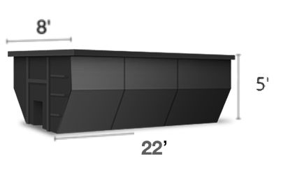 30 Cubic Yard dumpster
